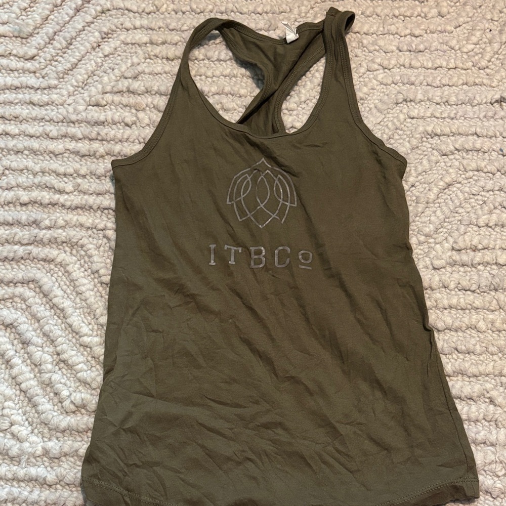 Olive Green Tank Top